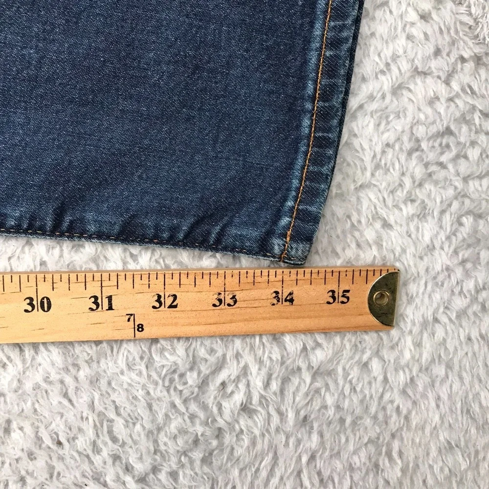 American Eagle Athletic Fit Jeans Mens 36x36 Blue Stone Wash Stretch Denim NEW